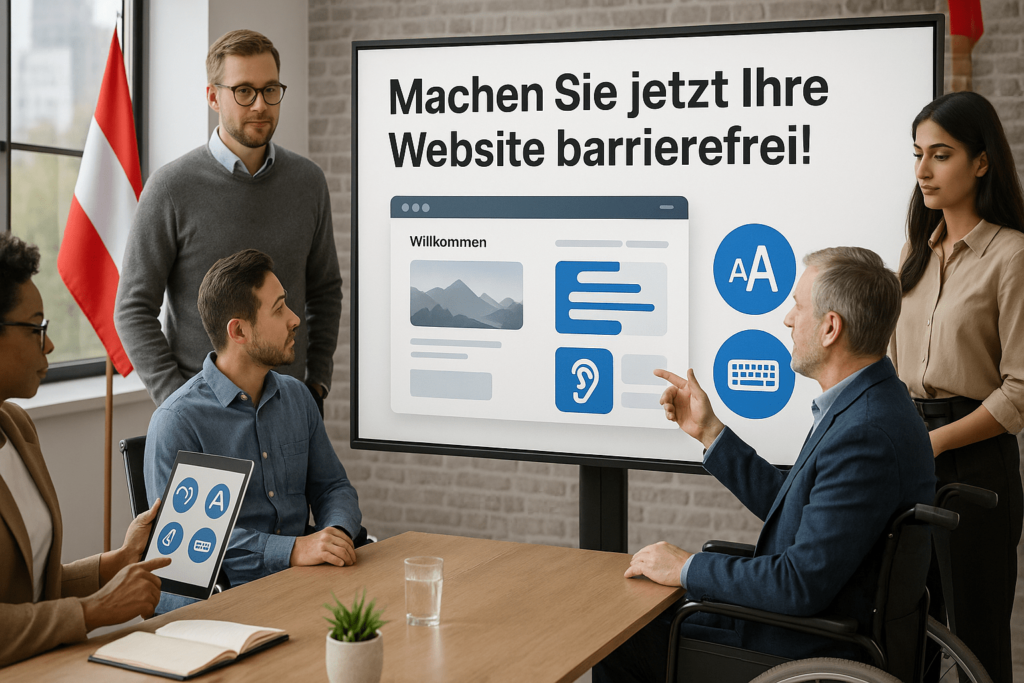 Barrierefreiheitsgesetz in Österreich für Unternehmen
